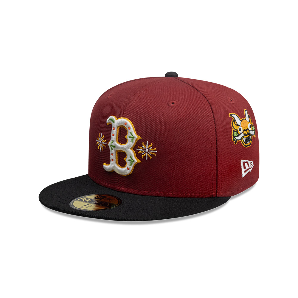 GORRA 59FIFTY BOSTON RED SOX MLB CITY ELEMENTS ROJO - 1