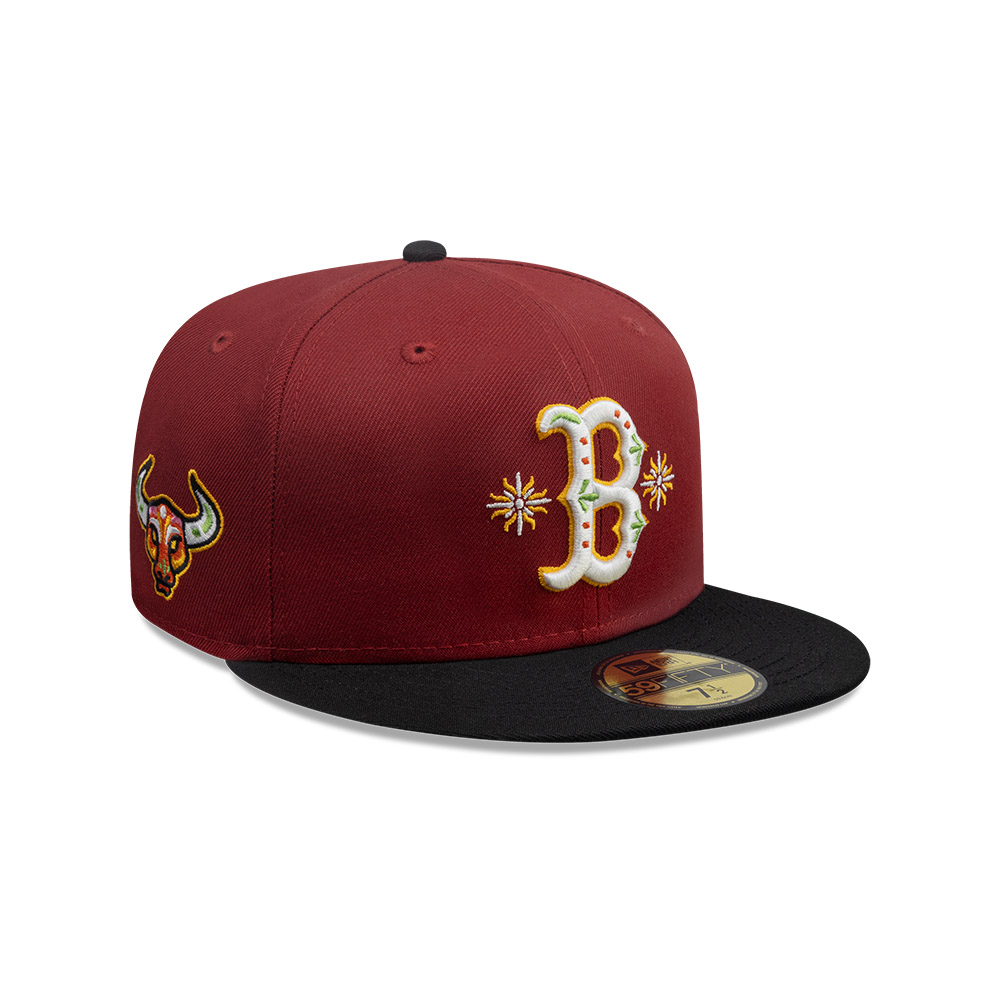 GORRA 59FIFTY BOSTON RED SOX MLB CITY ELEMENTS ROJO - 2
