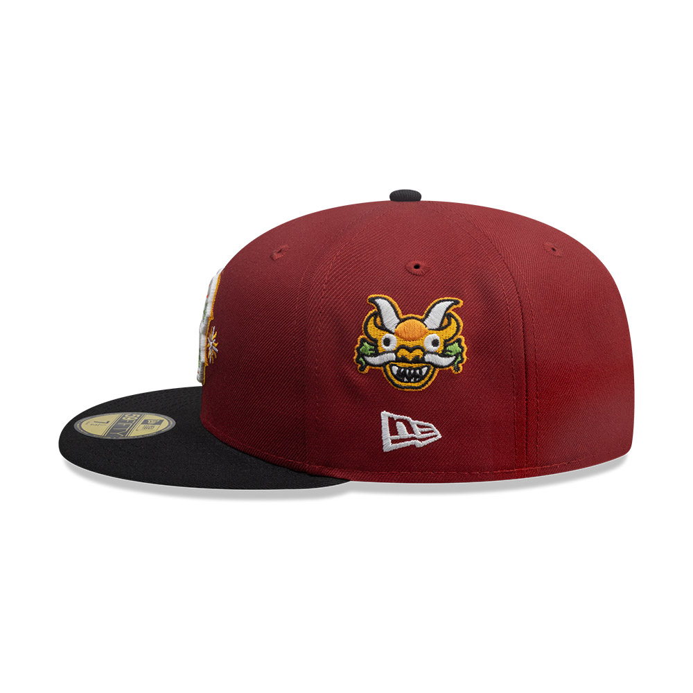 GORRA 59FIFTY BOSTON RED SOX MLB CITY ELEMENTS ROJO - 5
