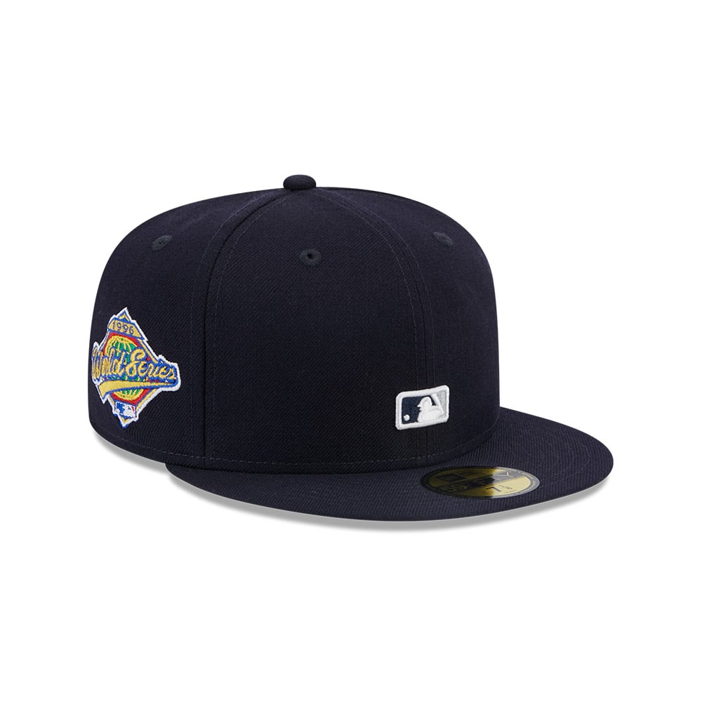 GORRA 59FIFTY MLB NEW YORK YANKEES REVERSE LOGO NEGRO - 1