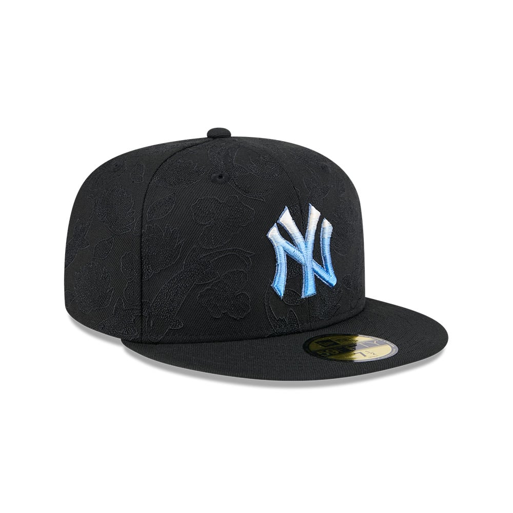 GORRA 59FIFTY MLB NEW YORK YANKEES TONAL KOI NEGRO - 2