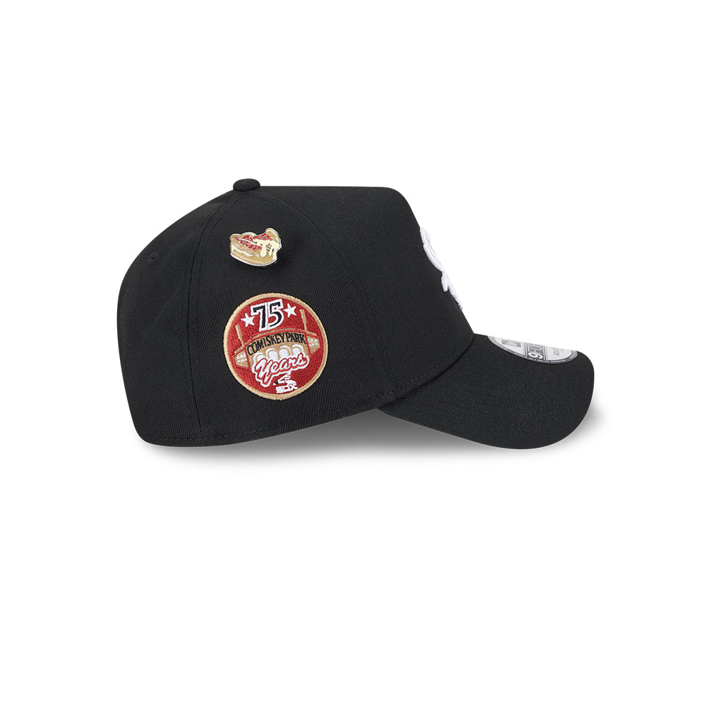 GORRA 9FORTY MLB CHICAGO WHITE SOX LOCAL DISH PIN NEGRO - 5