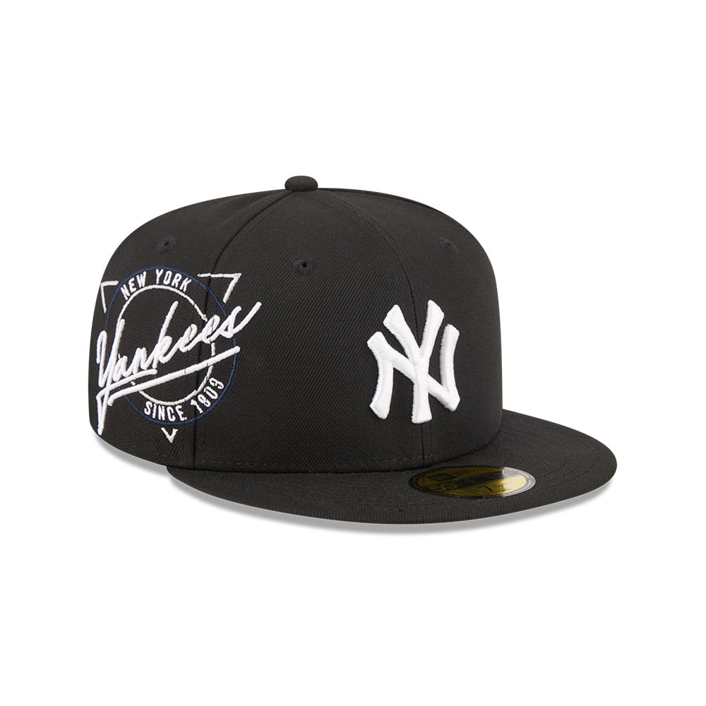 GORRA 59FIFTY MLB NEW YORK YANKEES NEON NEGRO - 1