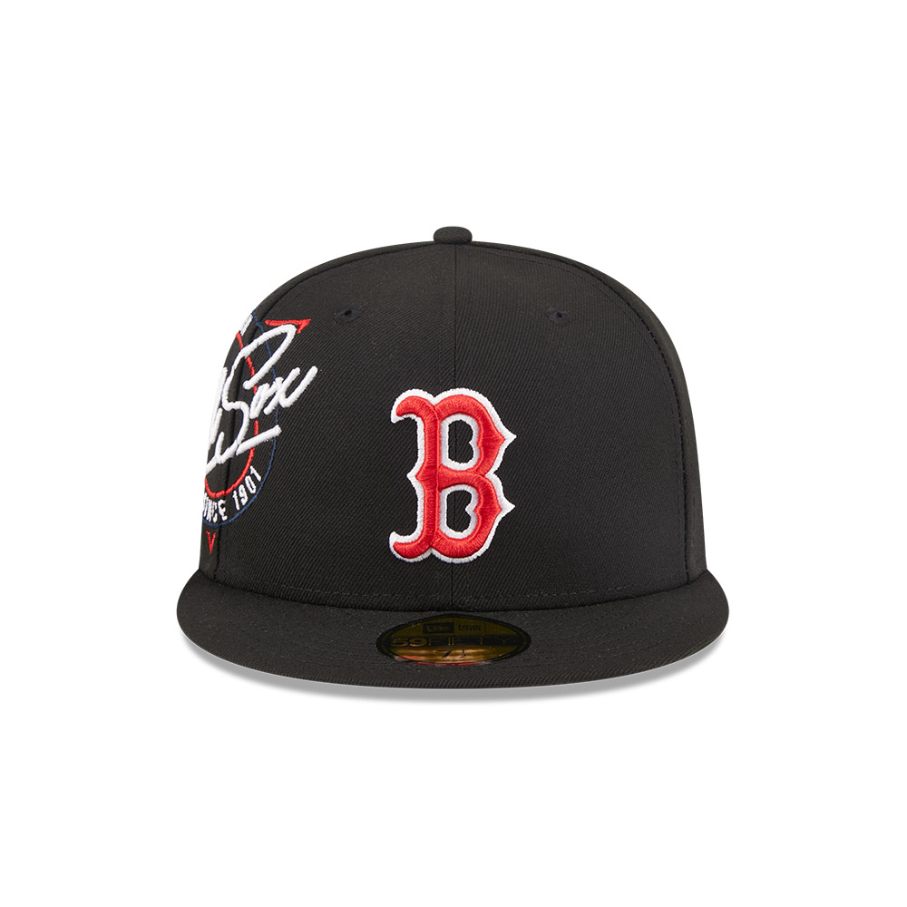 GORRA 59FIFTY MLB BOSTON RED SOX NEON NEGRO - 2
