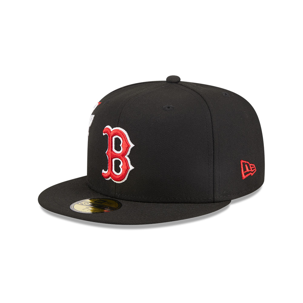 GORRA 59FIFTY MLB BOSTON RED SOX NEON NEGRO - 3