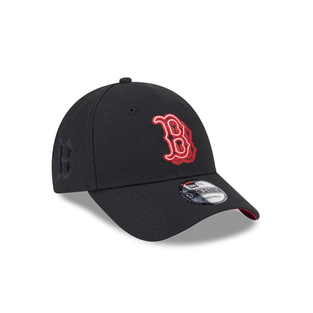 GORRA 9FORTY MLB BOSTON RED SOX NEON REFLECTION NEGRO - 2
