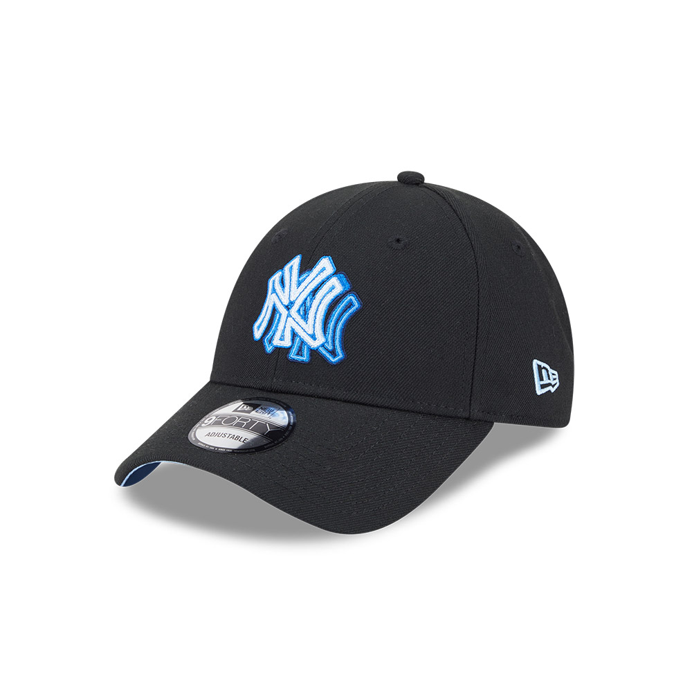 GORRA 9FORTY MLB NEW YORK YANKEES NEON REFLECTION NEGRO - 1