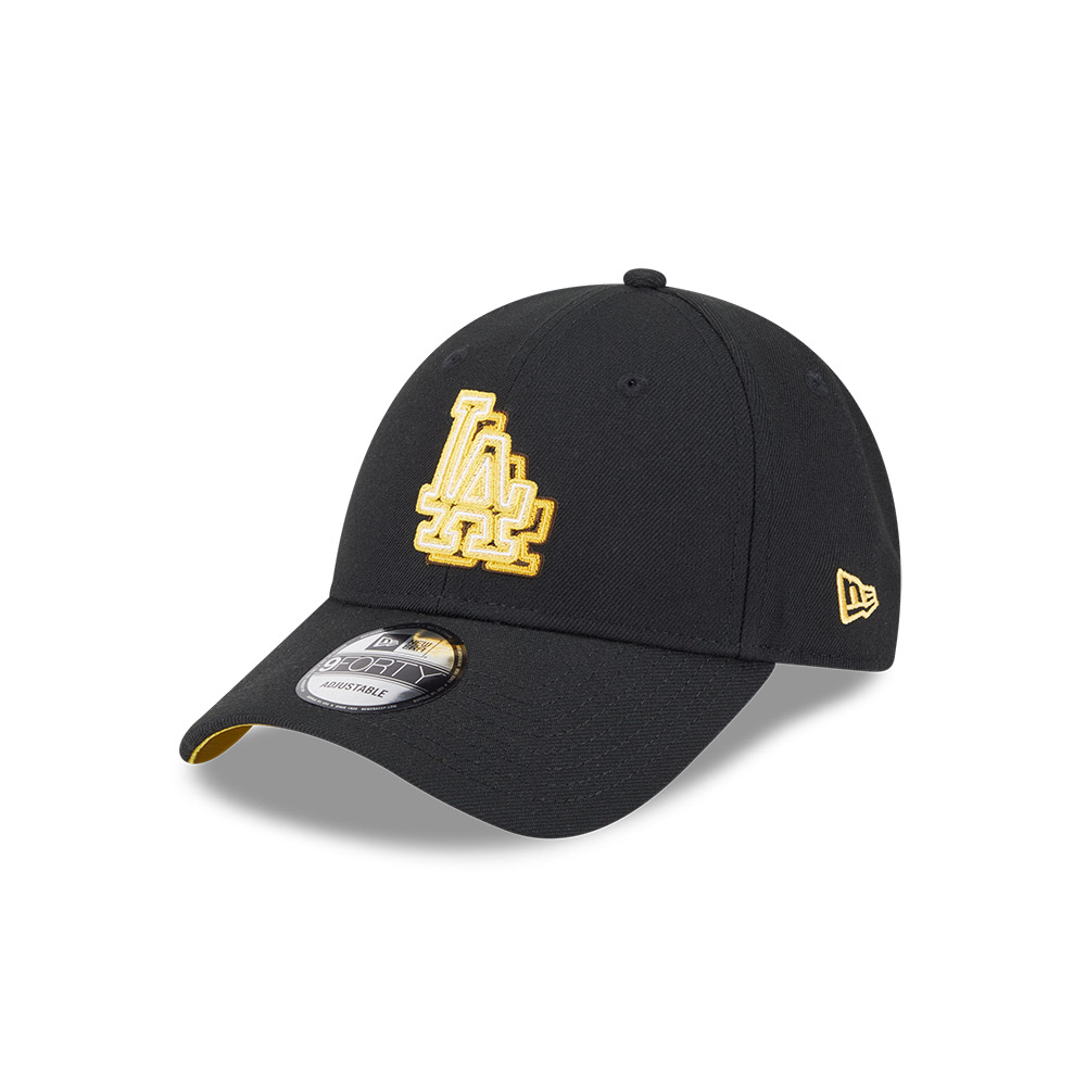 GORRA 9FORTY MLB LOS ANGELES DODGERS NEON REFLECTION NEGRO - 1