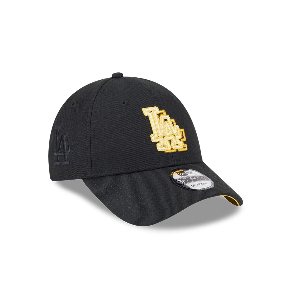GORRA 9FORTY MLB LOS ANGELES DODGERS NEON REFLECTION NEGRO - 2