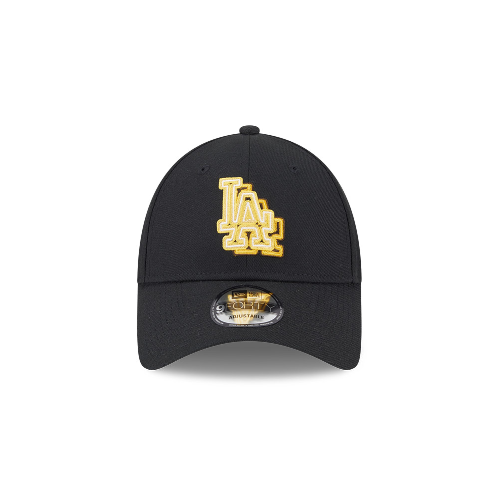 GORRA 9FORTY MLB LOS ANGELES DODGERS NEON REFLECTION NEGRO - 3