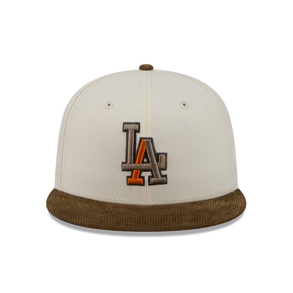 GORRA 59FIFTY MLB LOS ANGELES DODGERS CORDUROY BLANCO - 2