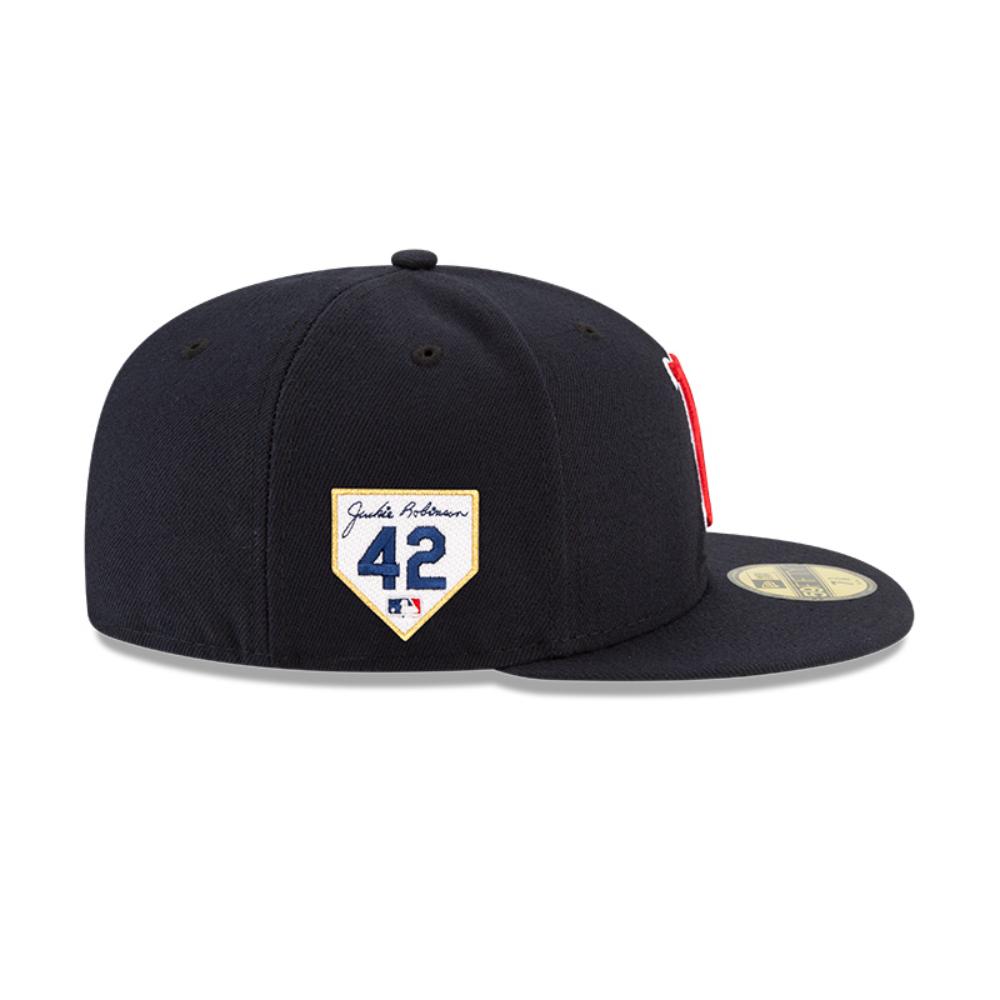 GORRA 59FIFTY BOSTON RED SOX JACKIE ROBINSON NEGRO - 5