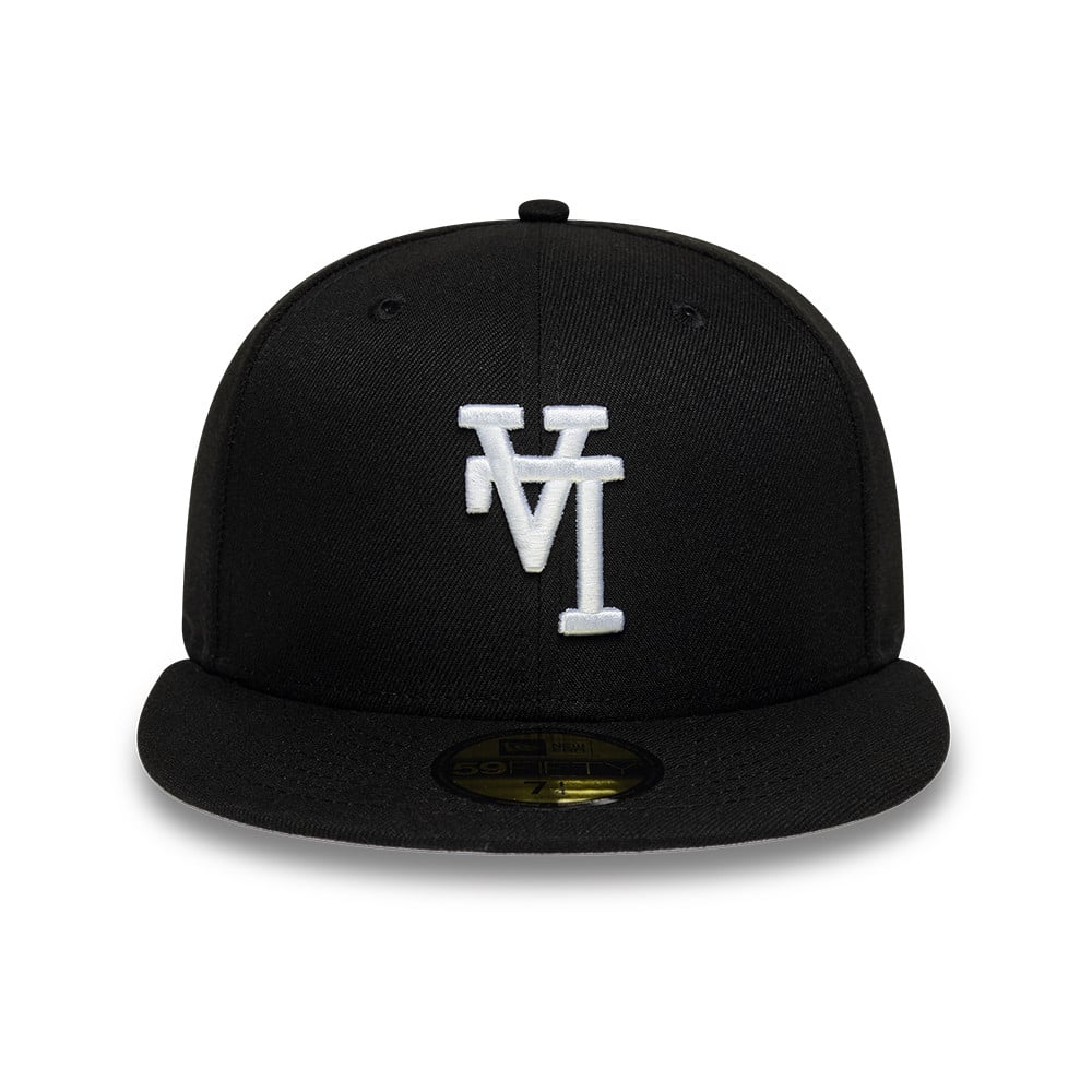 GORRA 59FIFTY MLB LOS ANGELES DODGERS UPSIDE DOWN NEGRO - 2