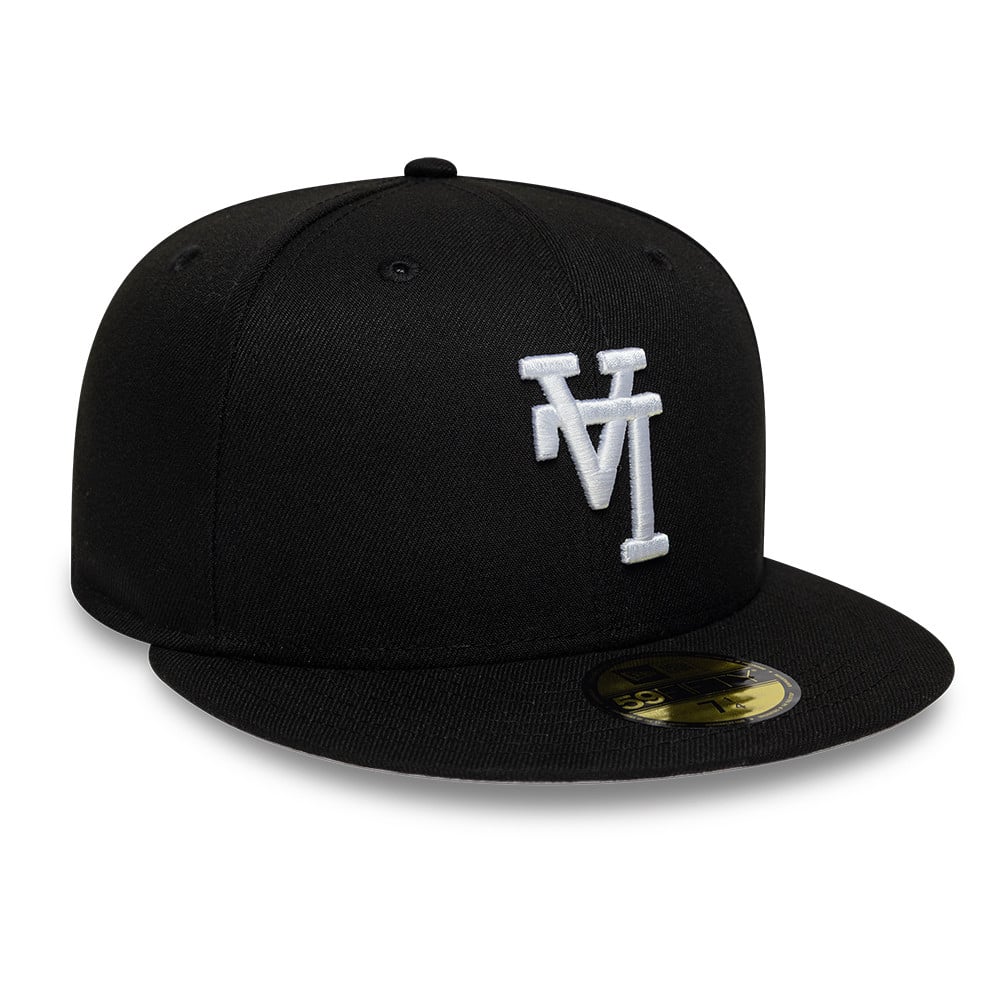 GORRA 59FIFTY MLB LOS ANGELES DODGERS UPSIDE DOWN NEGRO - 3