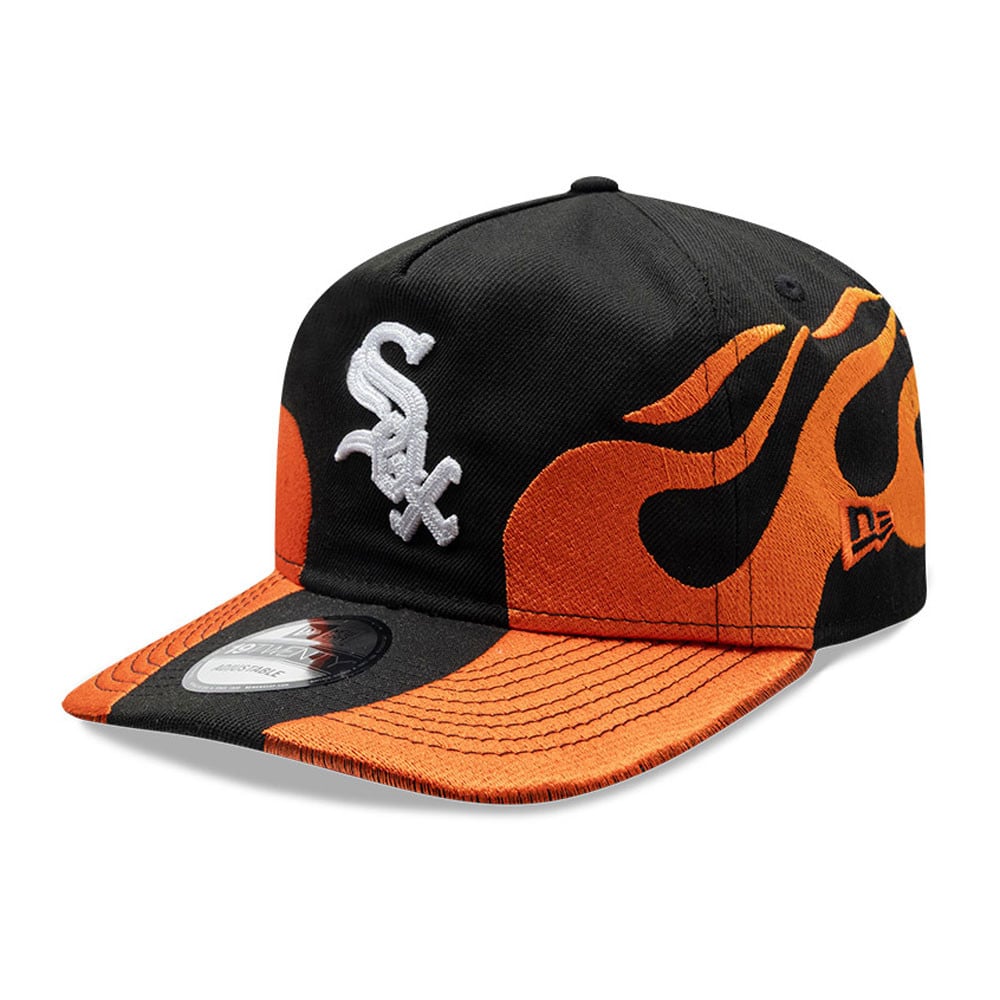 GORRA 19TWENTY MLB CHICAGO WHITE SOX FLAME NEGRO - 1