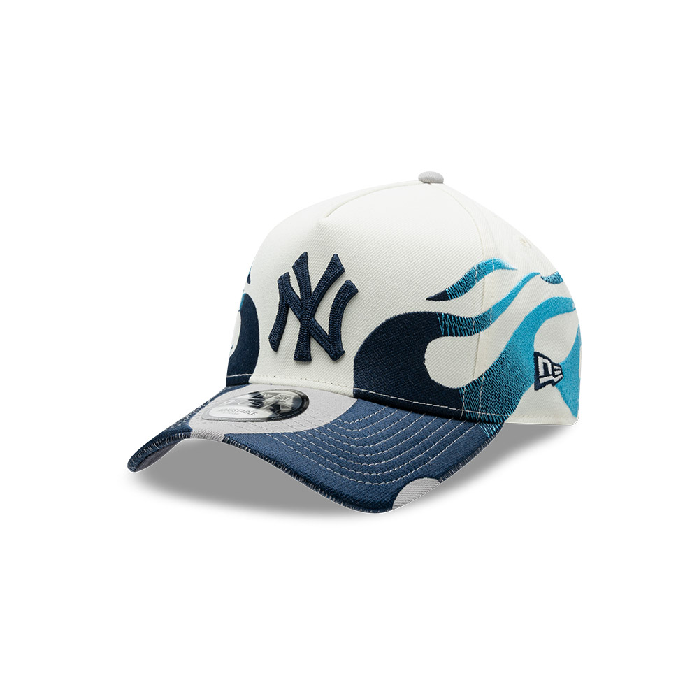 GORRA 9FORTY MLB NEW YORK YANKEES FLAME BLANCO - 1