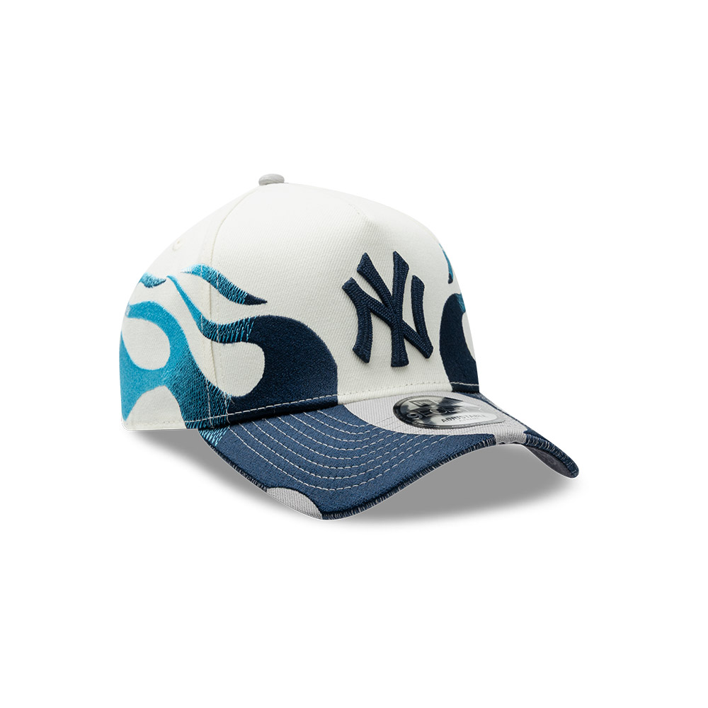 GORRA 9FORTY MLB NEW YORK YANKEES FLAME BLANCO - 3