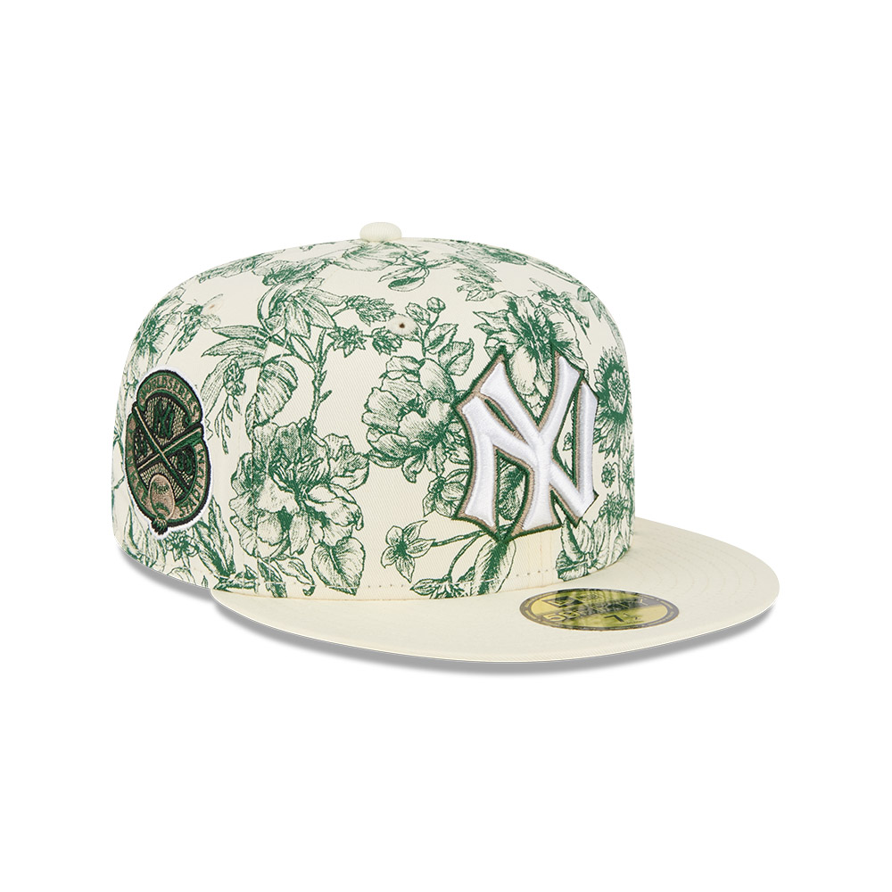 GORRA 59FIFTY MLB NEW YORK YANKEES SPRING FLORAL BLANCO - 1