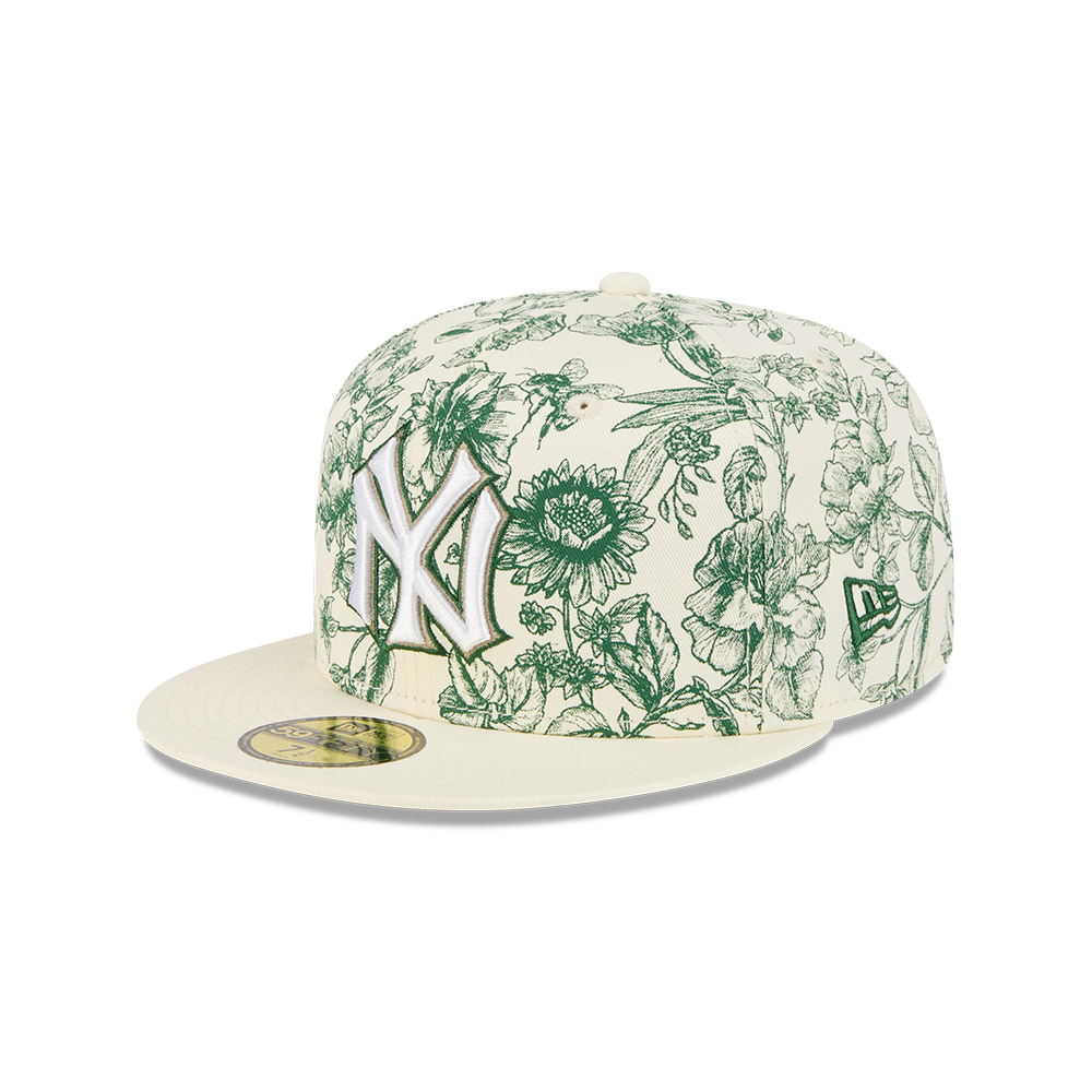 GORRA 59FIFTY MLB NEW YORK YANKEES SPRING FLORAL BLANCO - 2