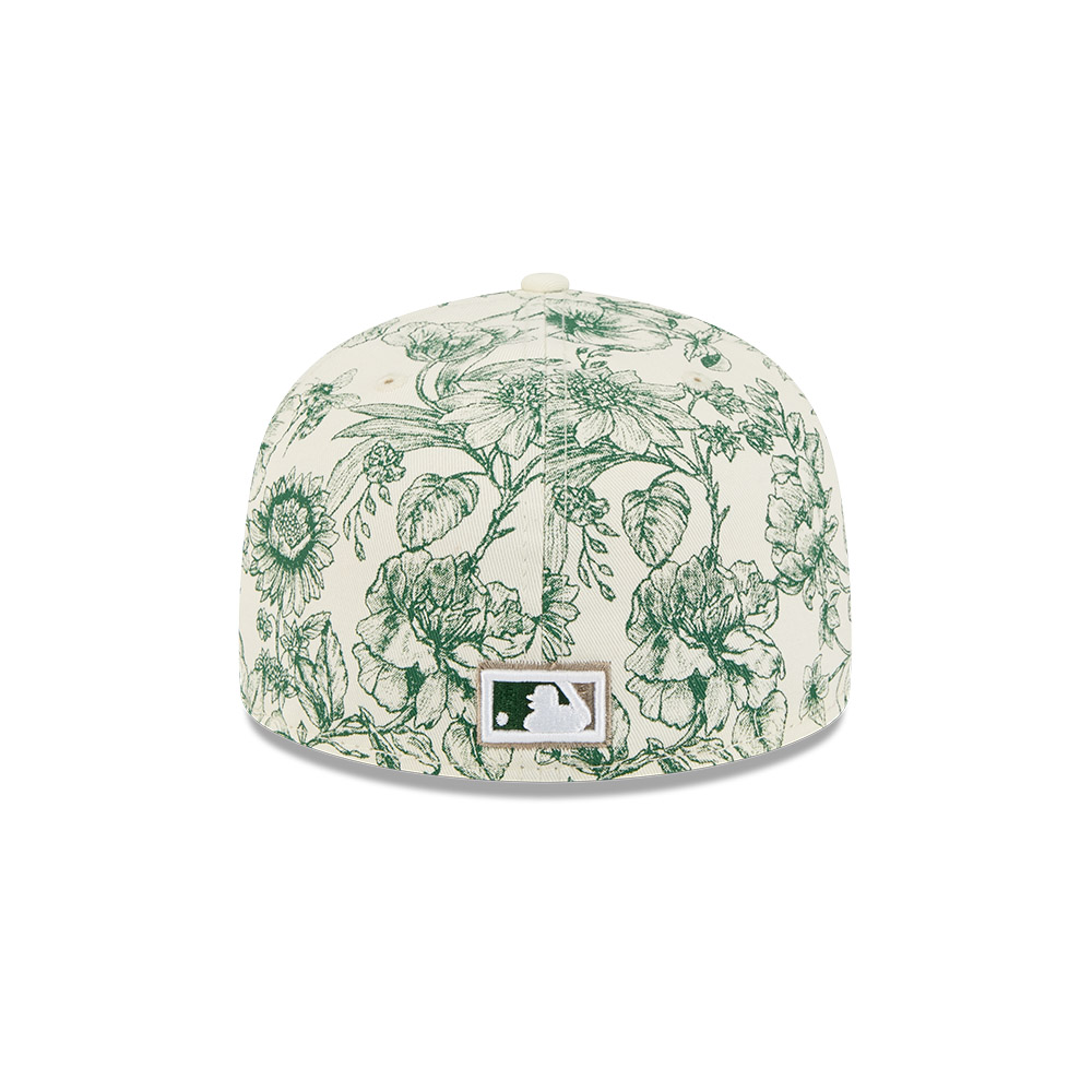 GORRA 59FIFTY MLB NEW YORK YANKEES SPRING FLORAL BLANCO - 4
