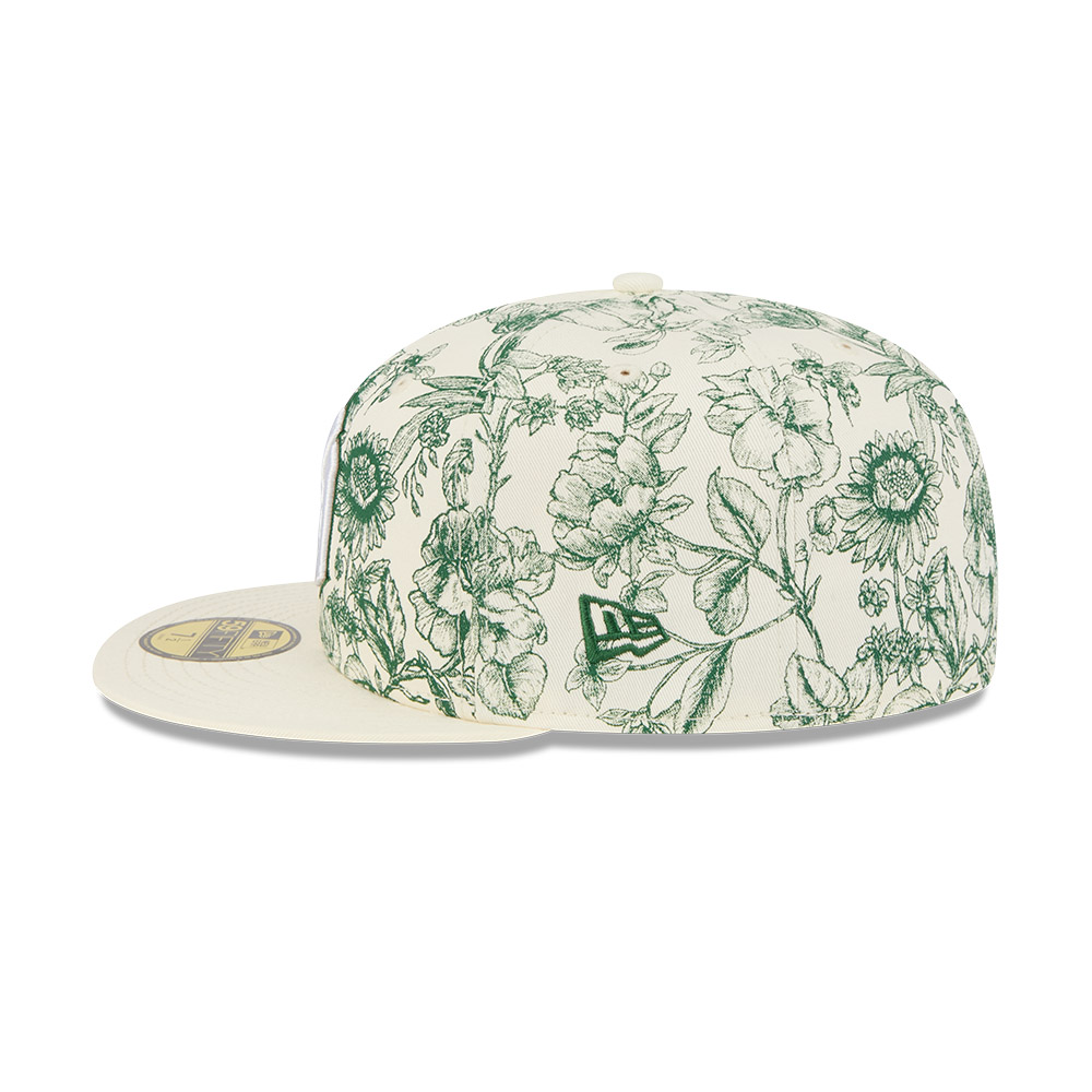 GORRA 59FIFTY MLB NEW YORK YANKEES SPRING FLORAL BLANCO - 5