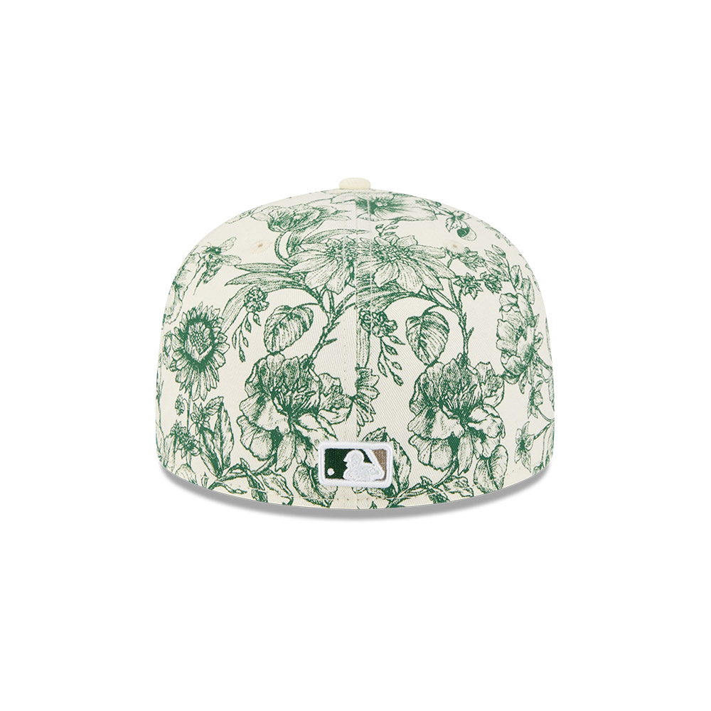 GORRA 59FIFTY MLB NEW YORK METS SPRING FLORAL BLANCO - 4