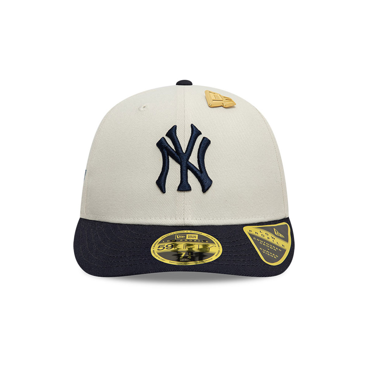 GORRA NEW YORK YANKEES PIN LIGHT BEIGE - 4