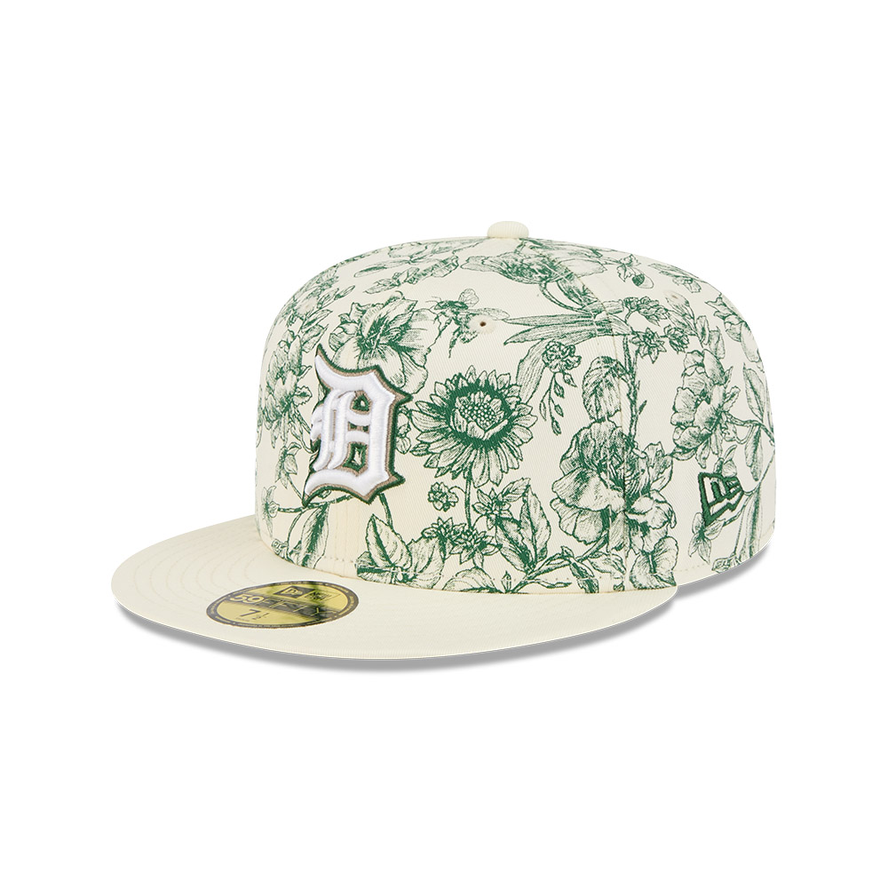 GORRA 59FIFTY MLB DETROIT TIGERS SPRING FLORAL BLANCO - 2
