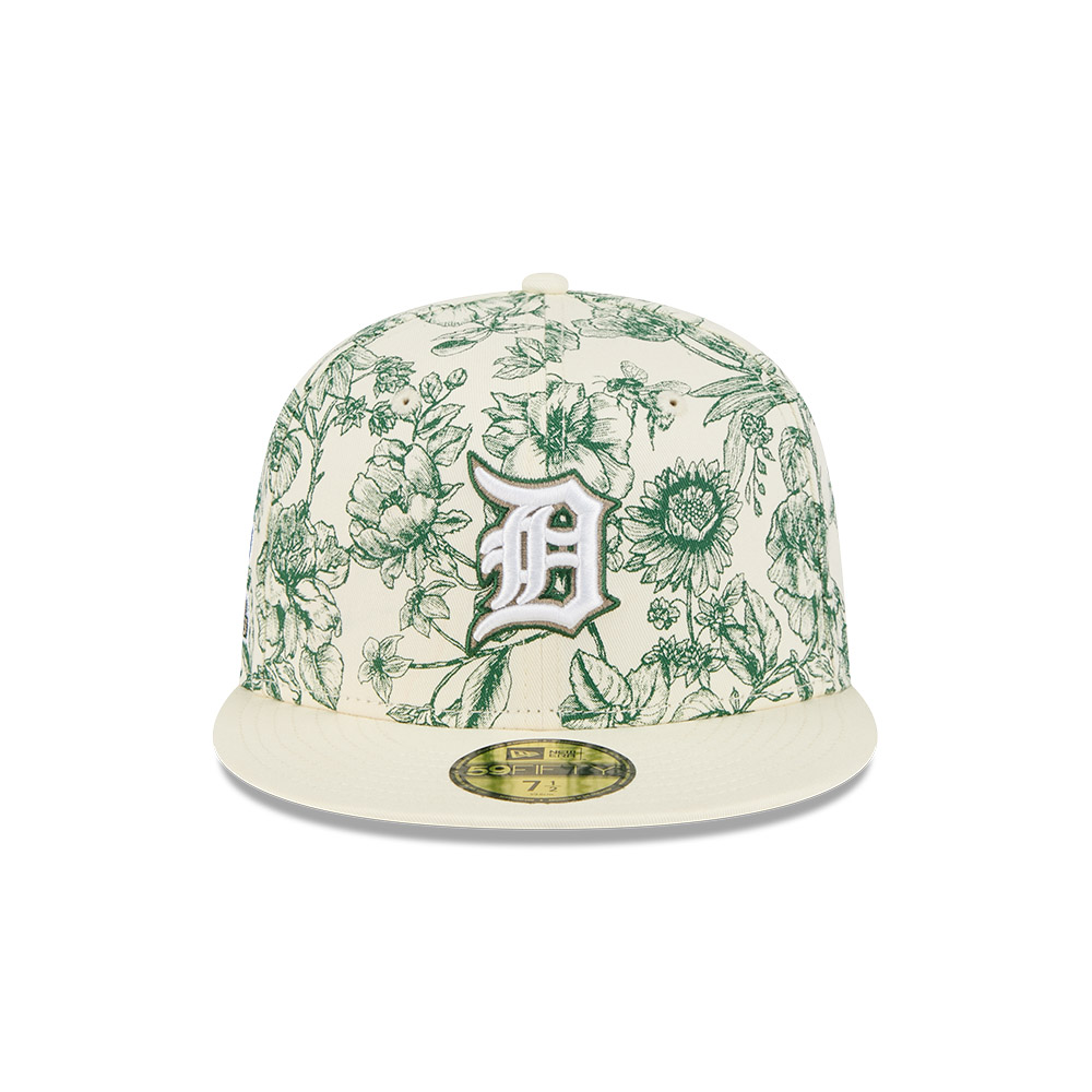 GORRA 59FIFTY MLB DETROIT TIGERS SPRING FLORAL BLANCO - 3