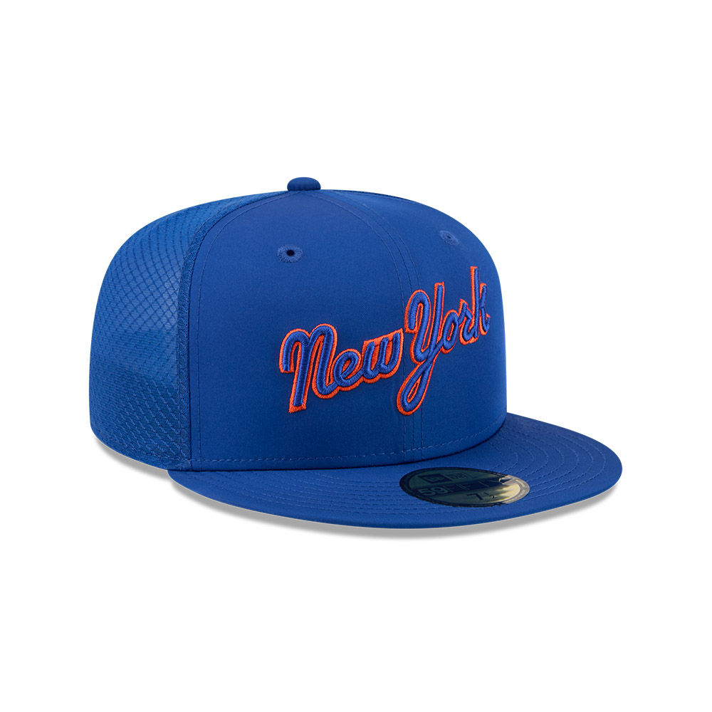 GORRA 59FIFTY MLB NEW YORK METS BATTING PRACTICE AZUL - 2