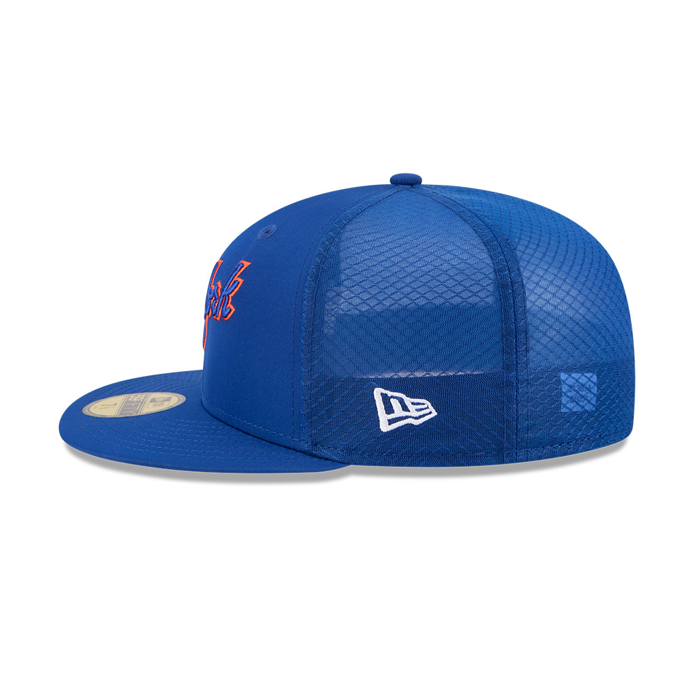 GORRA 59FIFTY MLB NEW YORK METS BATTING PRACTICE AZUL - 5