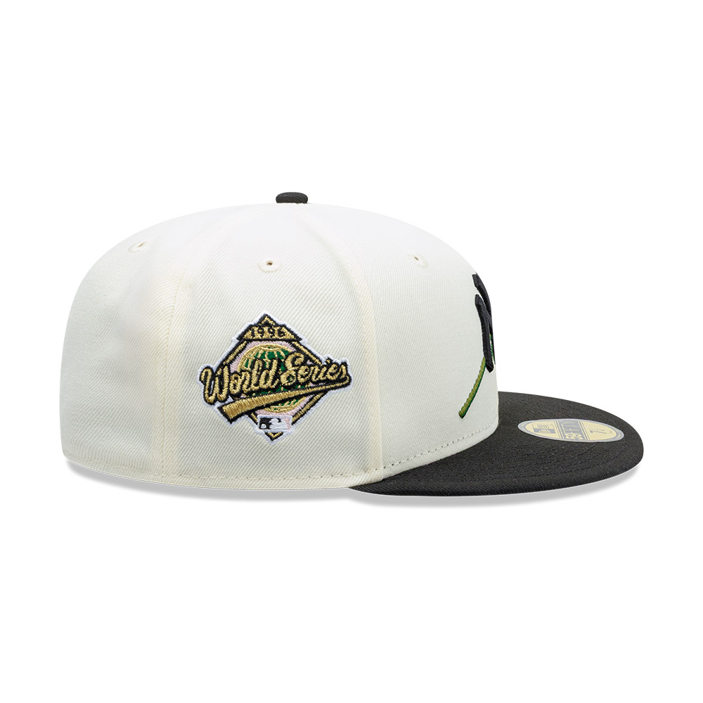 GORRA 59FIFTY MLB NEW YORK YANKEES PINK ROSE BLANCO - 4