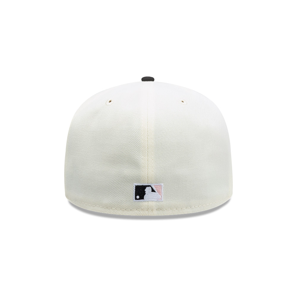GORRA 59FIFTY MLB NEW YORK YANKEES PINK ROSE BLANCO - 5