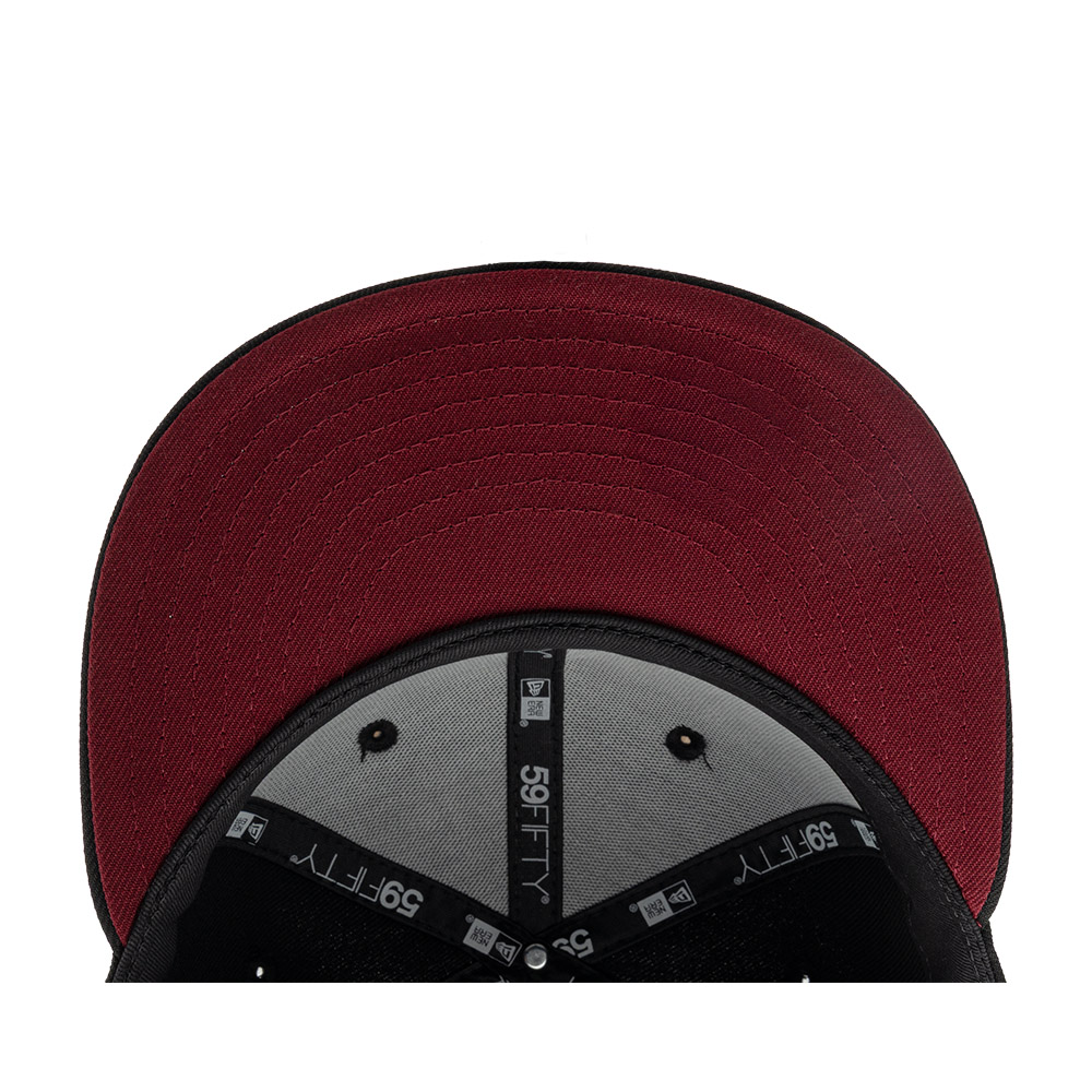 GORRA 59FIFTY MLB CHICAGO WHITE SOX GOTHIC FLOWERS NEGRO - 6