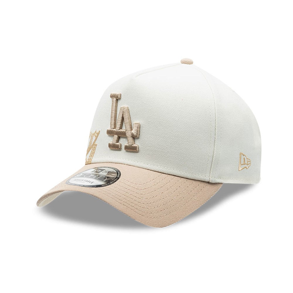 GORRA 9FORTY MLB LOS ANGELES DODGERS GOTHIC SCRIPT BLANCO - 1