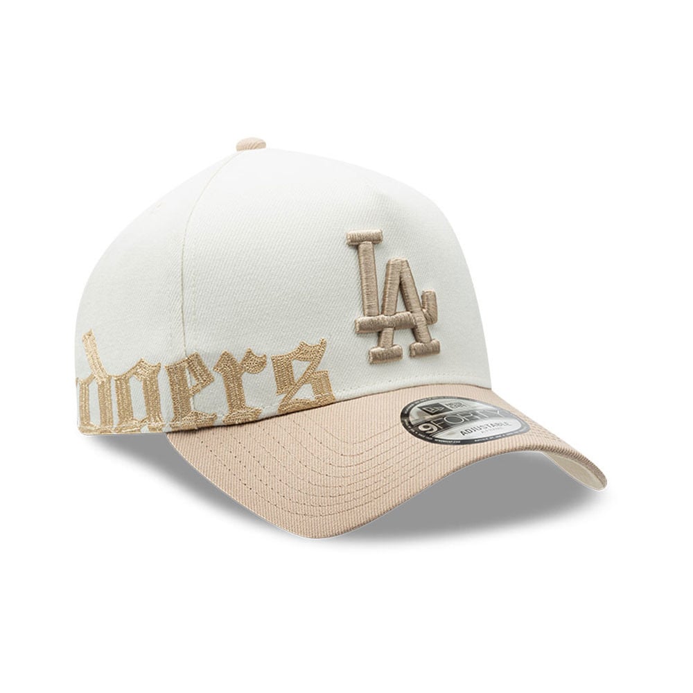 GORRA 9FORTY MLB LOS ANGELES DODGERS GOTHIC SCRIPT BLANCO - 3