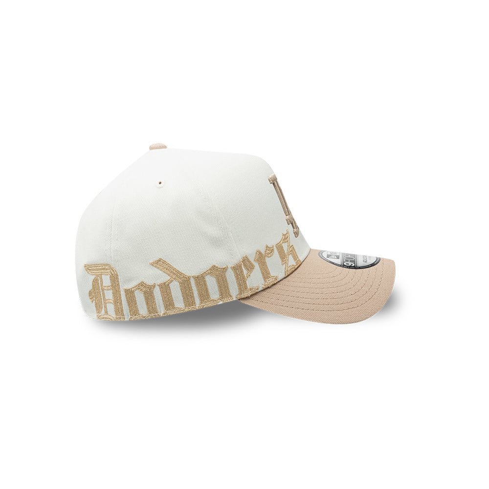 GORRA 9FORTY MLB LOS ANGELES DODGERS GOTHIC SCRIPT BLANCO - 4