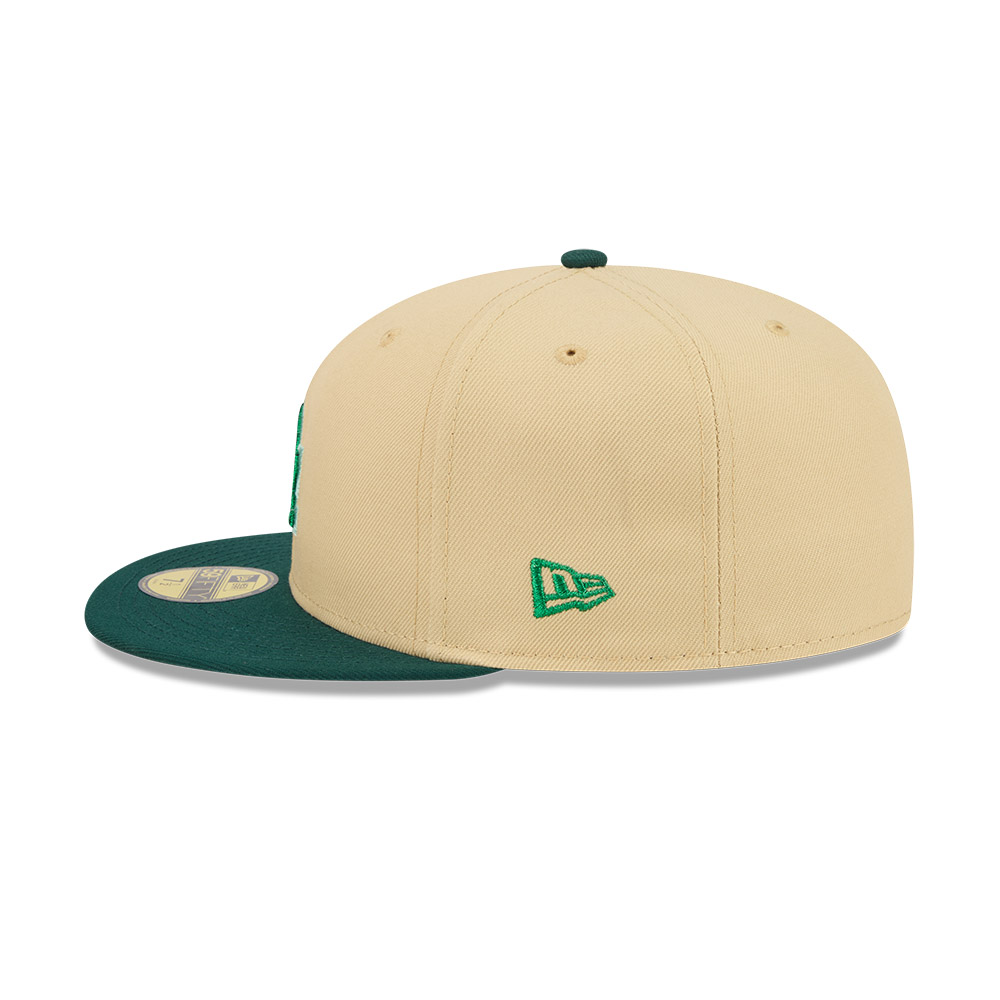 GORRA 59FIFTY MLB LOS ANGELES DODGERS FOREST CANVAS BEIGE - 4