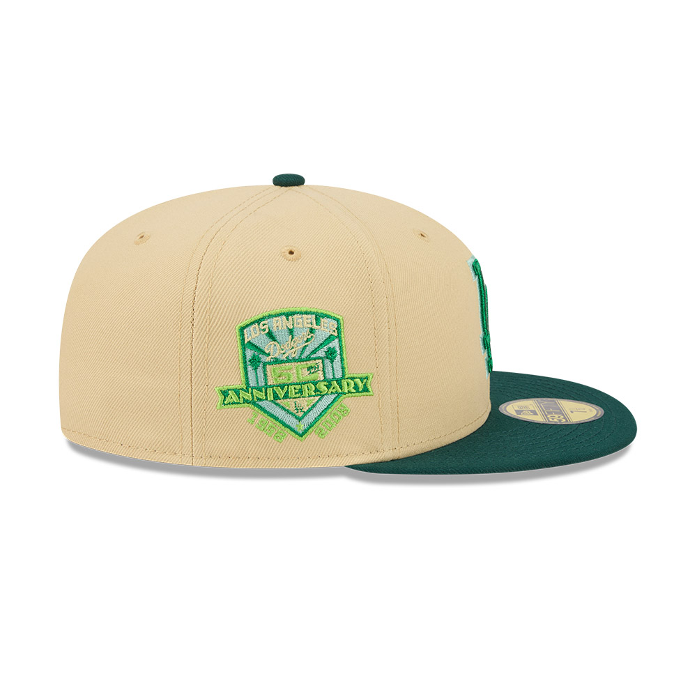 GORRA 59FIFTY MLB LOS ANGELES DODGERS FOREST CANVAS BEIGE - 5