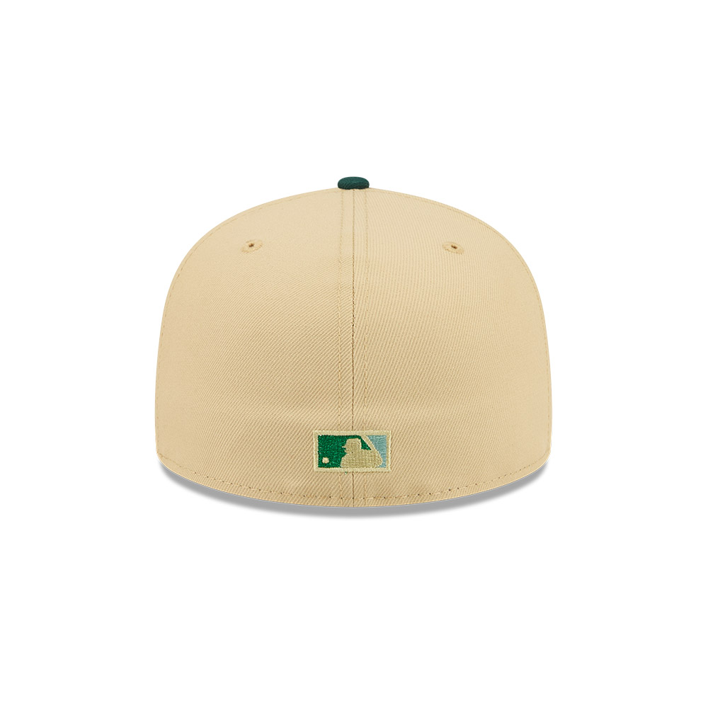 GORRA 59FIFTY MLB LOS ANGELES DODGERS FOREST CANVAS BEIGE - 6