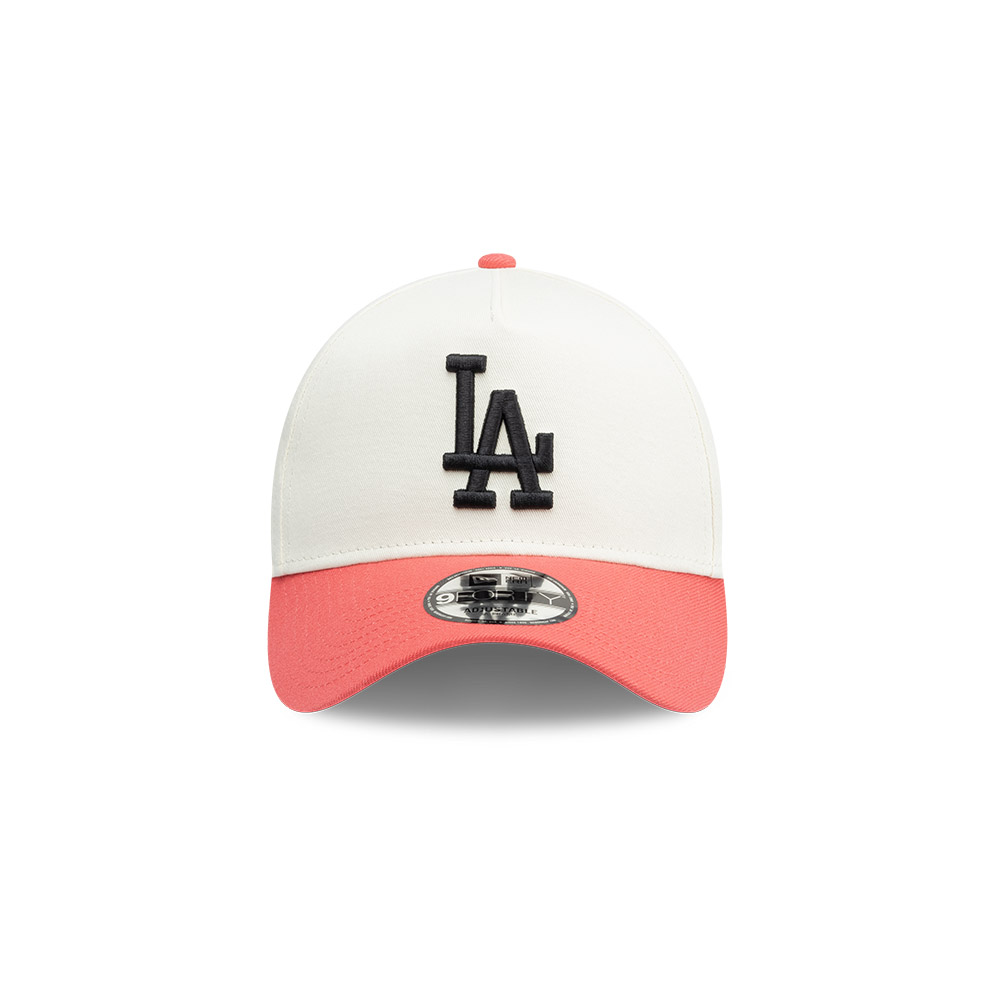 GORRA 9FORTY MLB LOS ANGELES DODGERS CHROME CORAL BLANCO - 2
