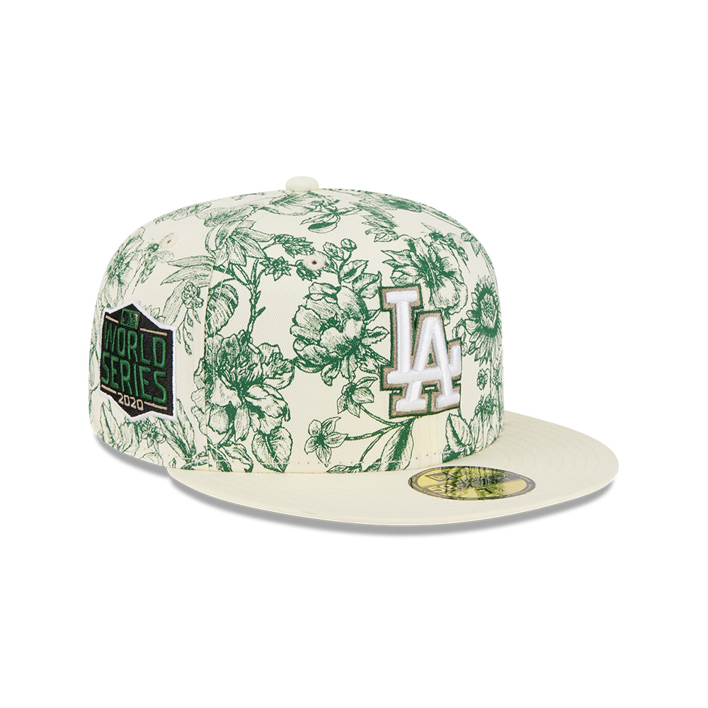 GORRA 59FIFTY MLB LOS ANGELES DODGERS SPRING FLORAL BLANCO - 1