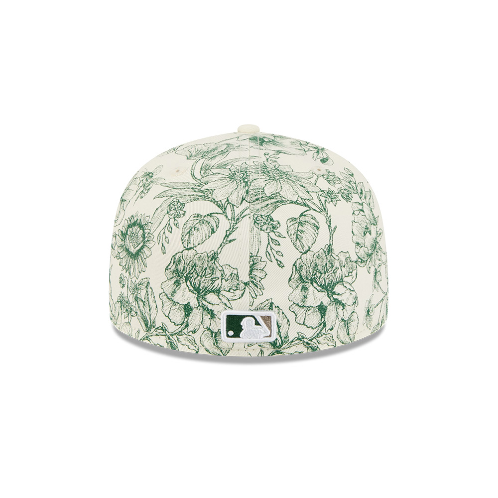 GORRA 59FIFTY MLB LOS ANGELES DODGERS SPRING FLORAL BLANCO - 4