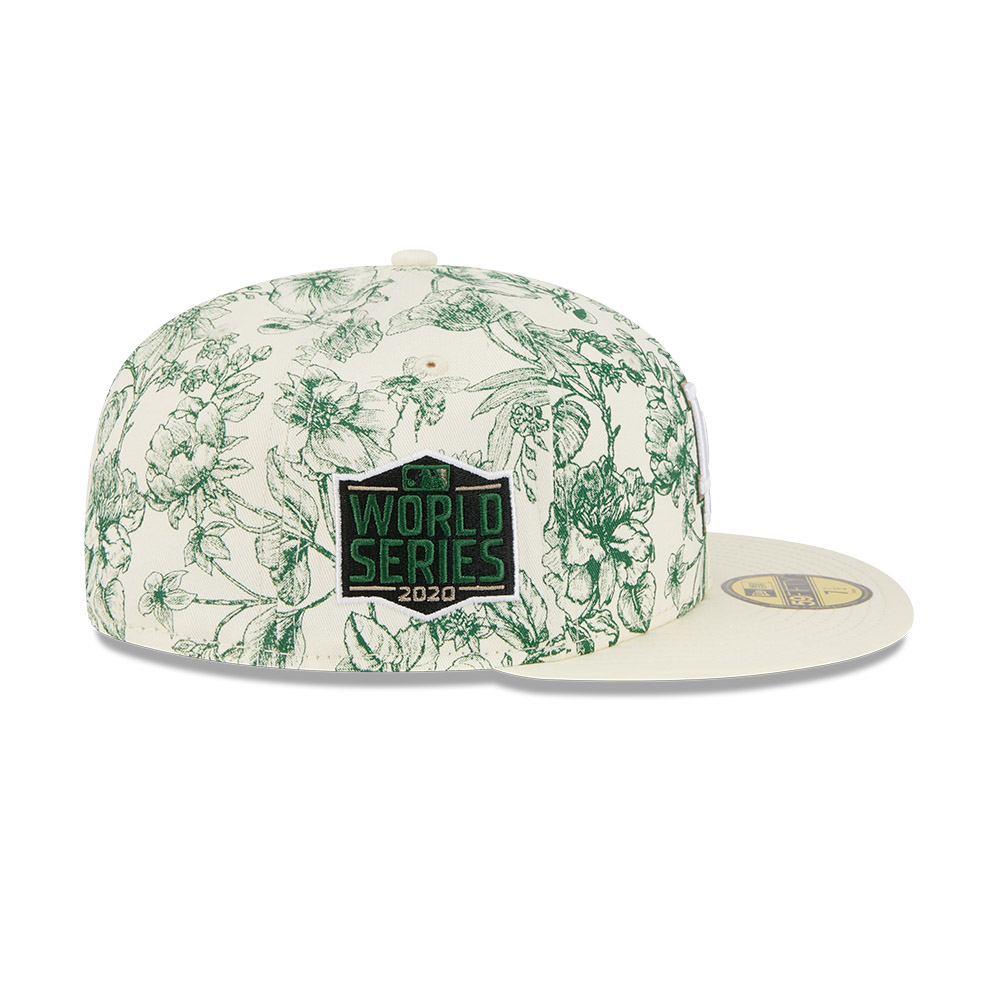 GORRA 59FIFTY MLB LOS ANGELES DODGERS SPRING FLORAL BLANCO - 6