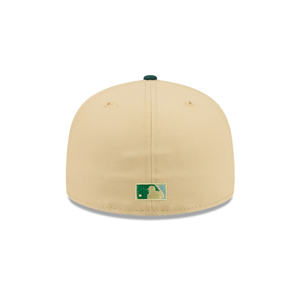 GORRA 59FIFTY MLB NEW YORK YANKEES FOREST CANVAS BEIGE - 6