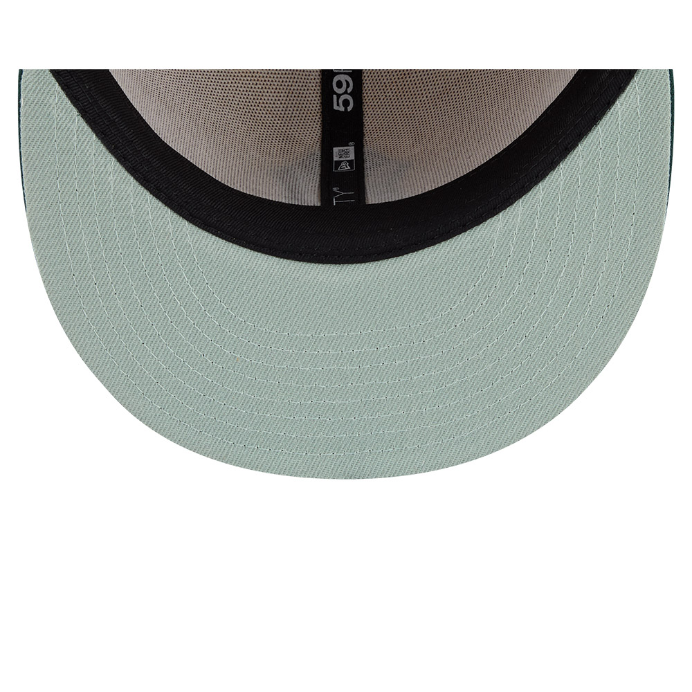 GORRA 59FIFTY MLB NEW YORK YANKEES FOREST CANVAS BEIGE - 7
