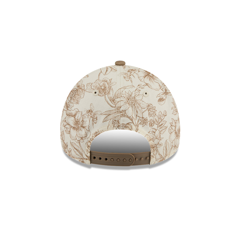 GORRA 9FORTY MLB NEW YORK YANKEES SPRING FLORAL BEIGE - 4