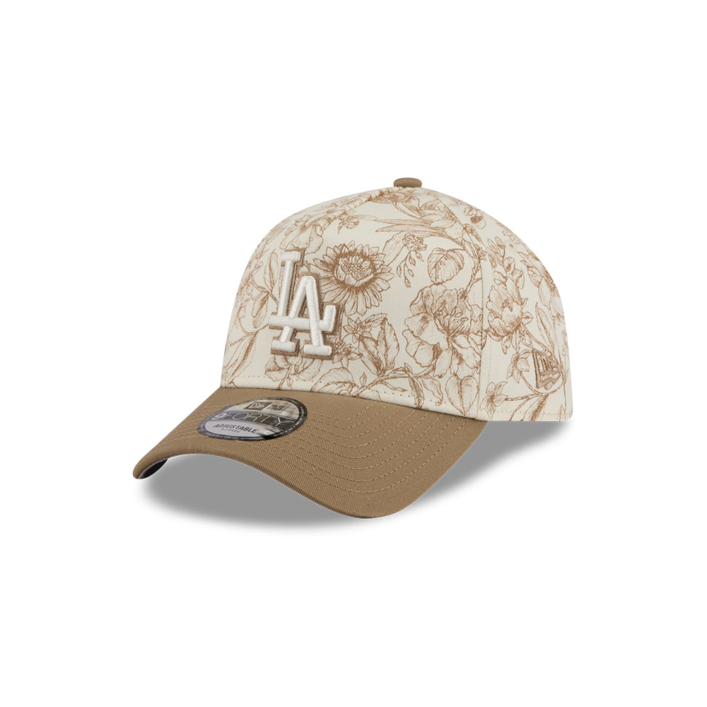 GORRA 9FORTY MLB LOS ANGELES DODGERS SPRING FLORAL BEIGE - 1