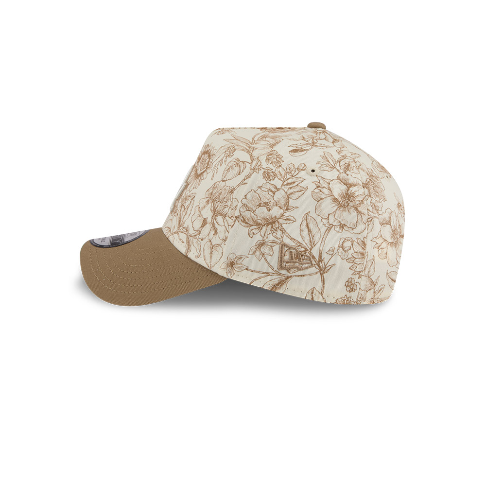 GORRA 9FORTY MLB LOS ANGELES DODGERS SPRING FLORAL BEIGE - 5
