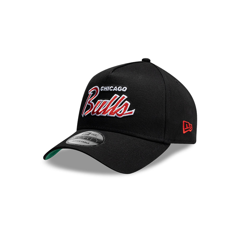 GORRA 9FORTY NBA CHICAGO BULLS WRDMRK SCRIPT NEGRO - 1